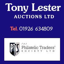 Tony Lester Stamp Auctions | Phone 01926 634809